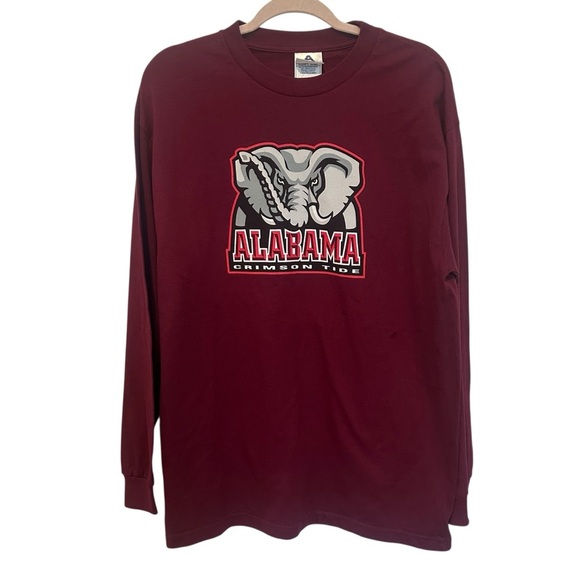 Alabama Crimson Tide 100% Cotton Shirt Size Large - Made in USA. New with tags - Picture 1 of 5